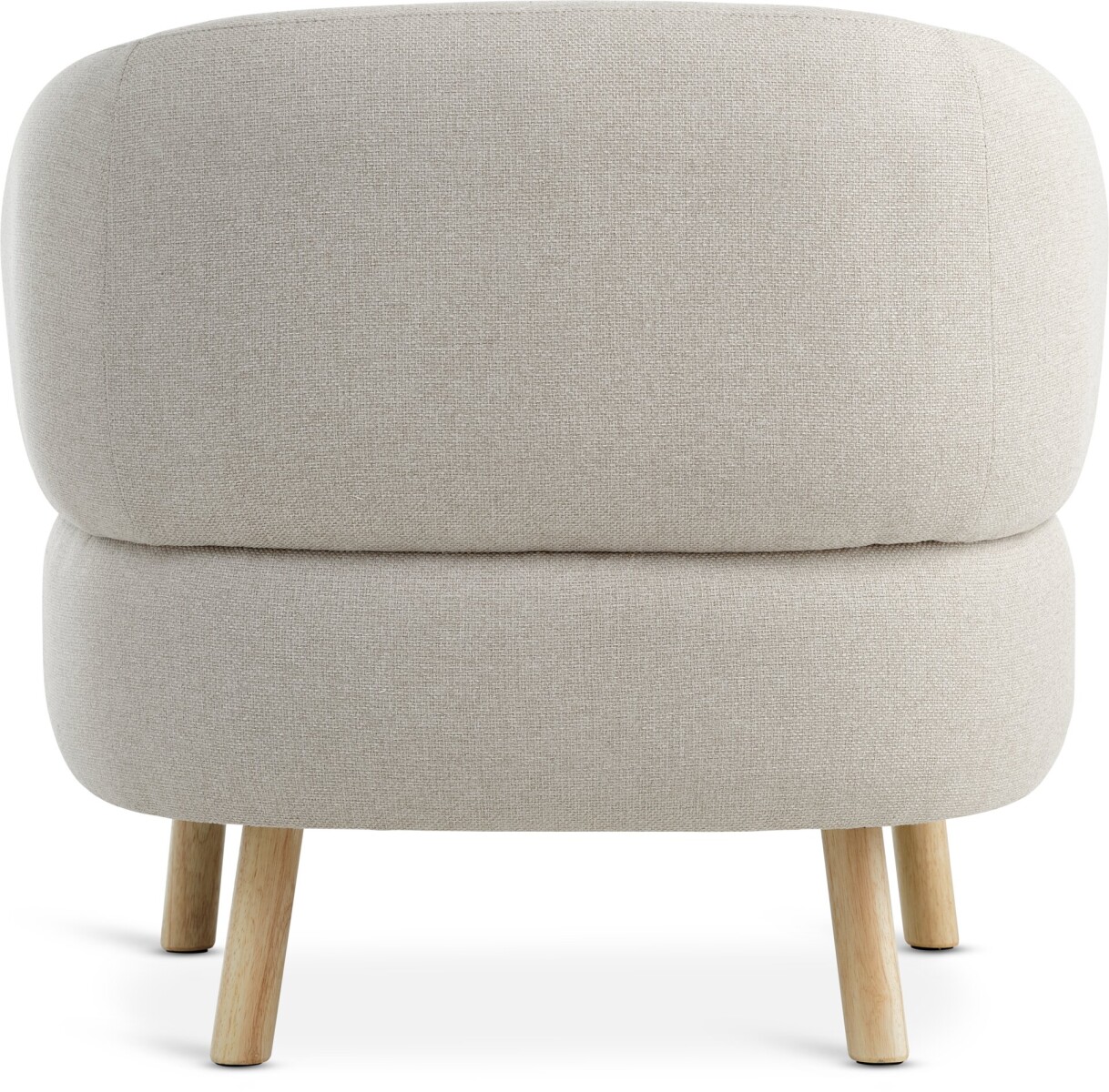 Butaca STADIL tela beige color roble 