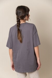 REMERA NYC Gris