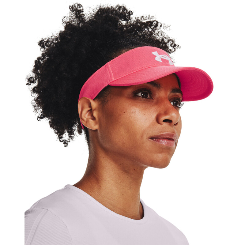 Women's UA Blitzing Visor-PNK PNK-683