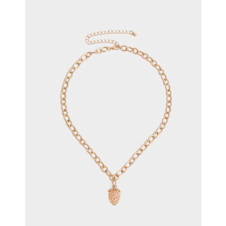 Collar Con Dije Berry Dorado