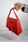 Bolsa Cartera 23x7x14 cm ROJO