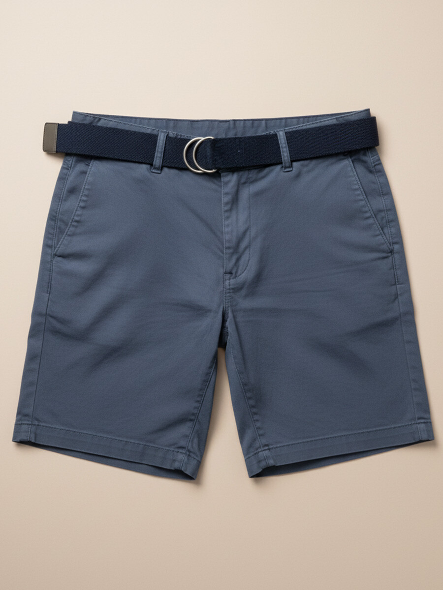 BERMUDA CALIEZ BOY RUSTY - Azul Marino 