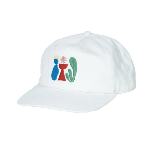 Gorro Rhythm Garden Cap Blanco Estampado