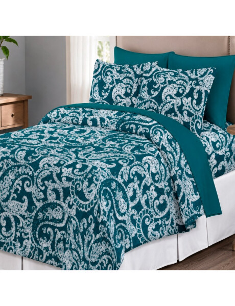 SET ACOLCHADO+FUNDA CLAS TWIN 168x218CM ESTAMPADO SURTIDO SET ACOLCHADO+FUNDA CLAS TWIN 168x218CM ESTAMPADO SURTIDO