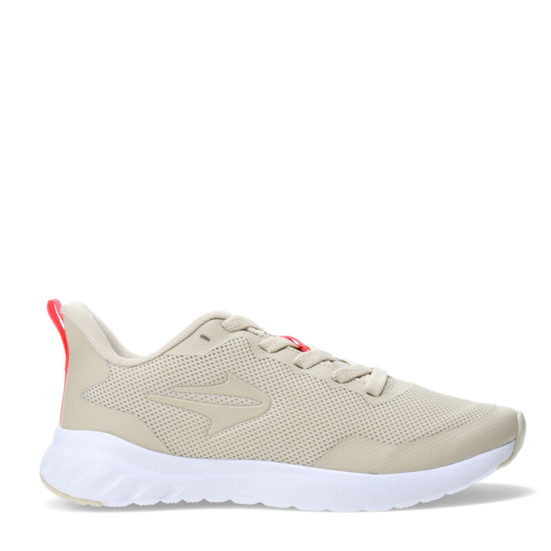 Championes de Mujer Topper Strong Pace III Beige - Fucsia