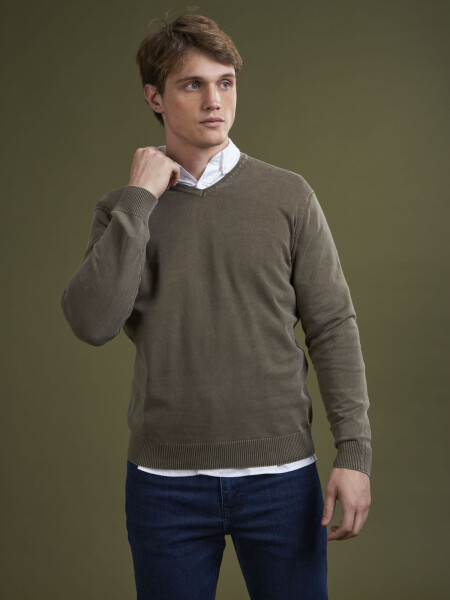 SWEATER FRESNO 3.0 VERDE OSCURO