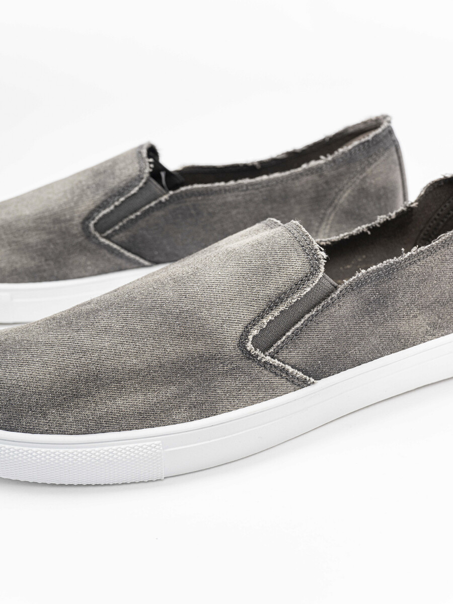 Zapatilla denim - gris gastado 