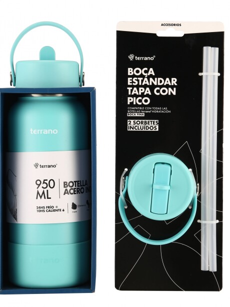 Repuesto Tapa C/Pico Para Botella 950 ML Celeste