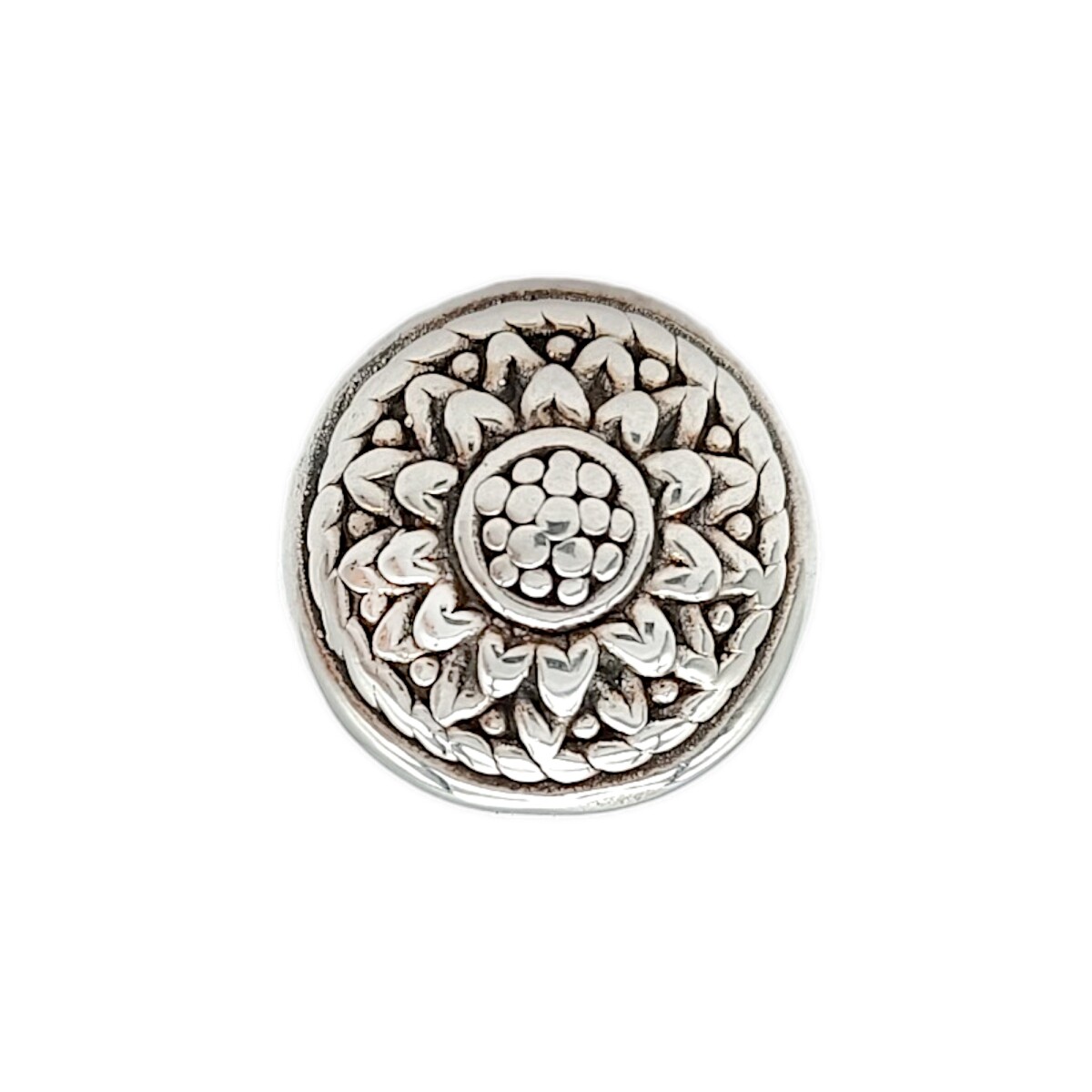 Anillo Flor-Plata 925 Inflada-Sin Piedra-AN3056 - sinpiedra 