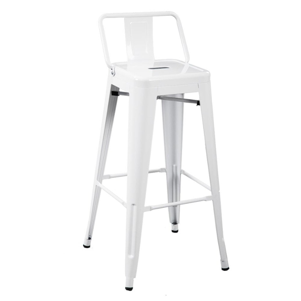 Butaca Bar Metal Color White 