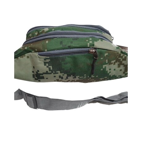 Riñonera Camuflada Digital Portter Compartimento Cierre Riñonera Camuflada Digital Portter Compartimento Cierre