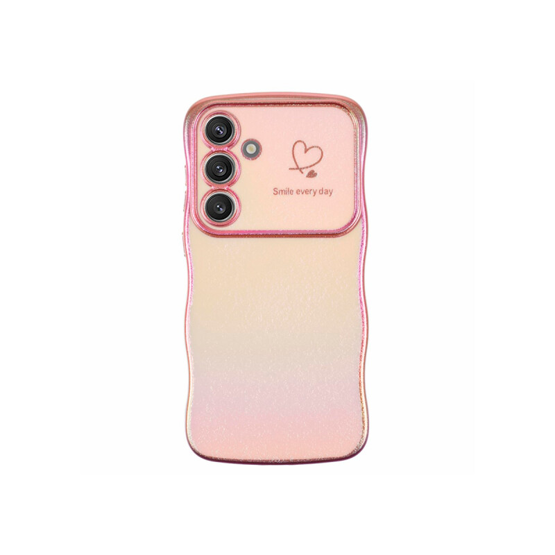 Protector para Samsung Galaxy S25 Plus tornasolado rosa Protector Para Samsung Galaxy S25 Plus Tornasolado Rosa