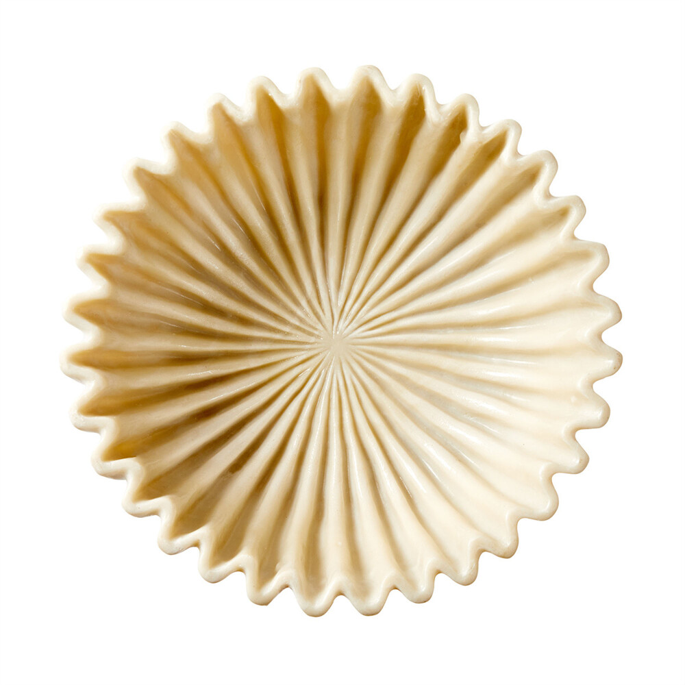 BOWL DECORATIVO NATURAL/BEIGE POLIRESINA 43151004