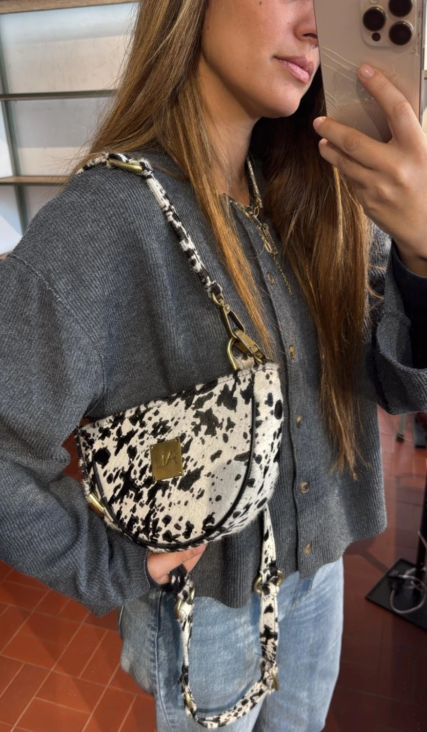 Brassy Bag Print