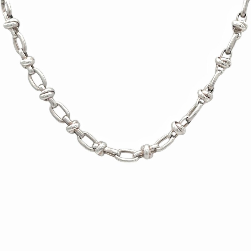 Cadena nudos-Plata 925-Sin Piedra-CD335 Sinpiedra