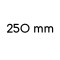 Embudo vastago corto 250 mm