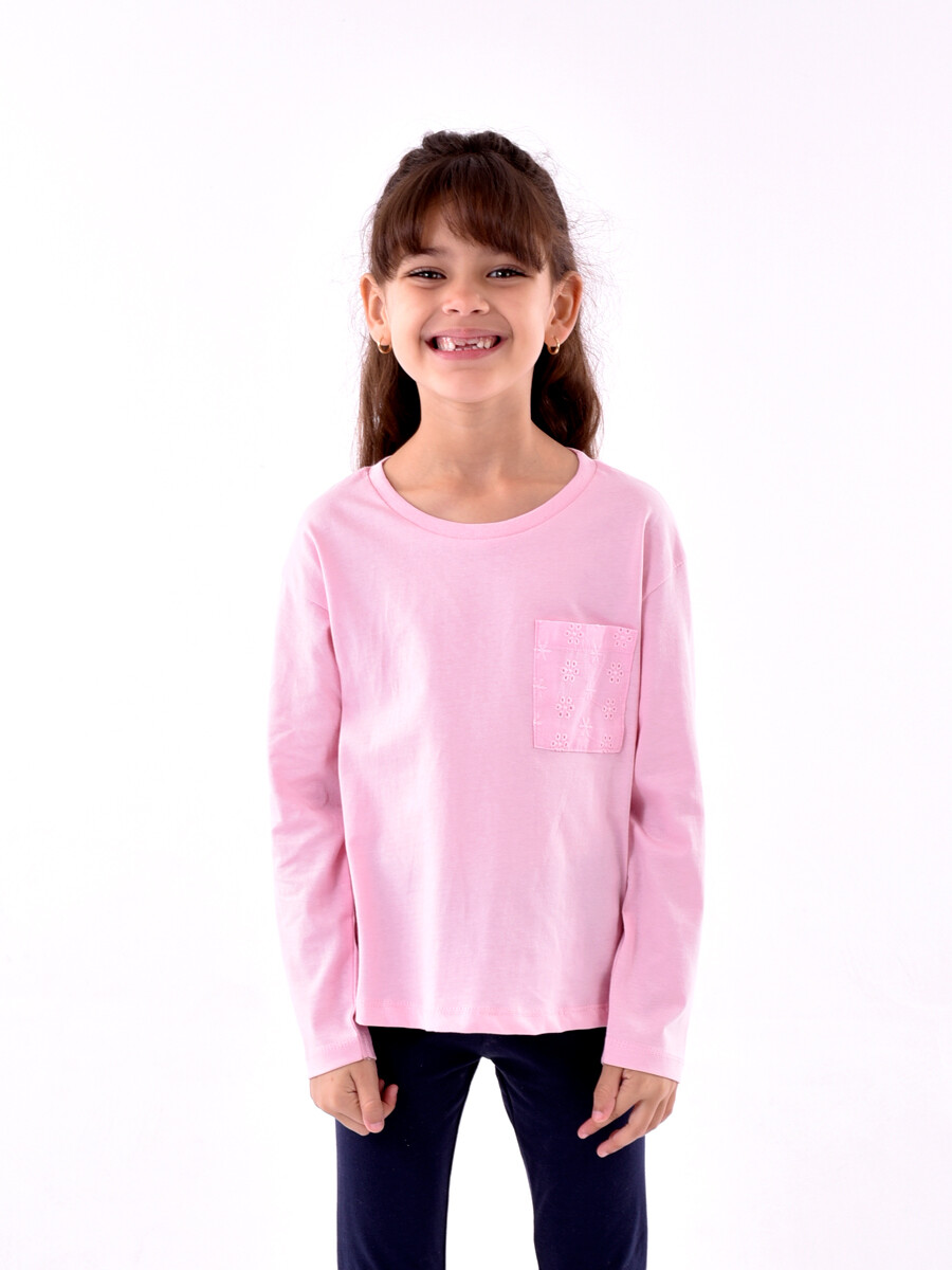 REMERA JULIETA GIRL - ROSADO 