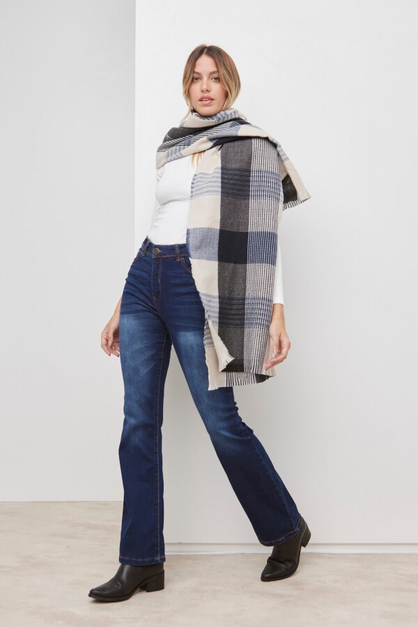 Bufandon Knit AZUL/MULTI