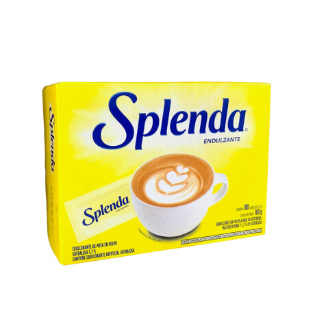 Edulcorante Splenda Sobres 100 Unidades Edulcorante Splenda Sobres 100 Unidades