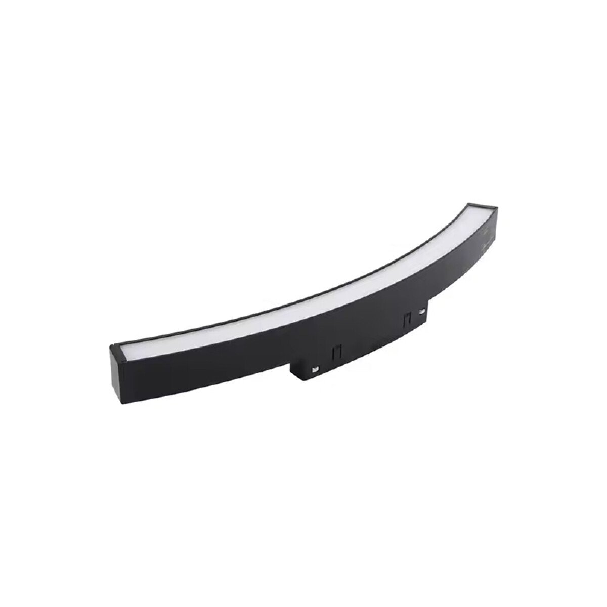 Luminaria LED riel magnético curvo 8W cálida 120° - IX4382 