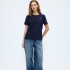 FRCH SS ORG VINTAGE BRANNAN TEE NAVY UNIFORM