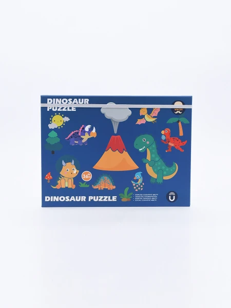PUZZLE DINOSAURIOS MULTICOLOR