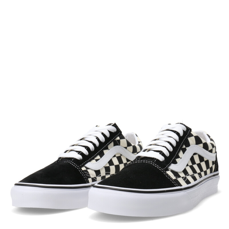 Championes VANS Unisex Originals Old Skool Negro - Blanco