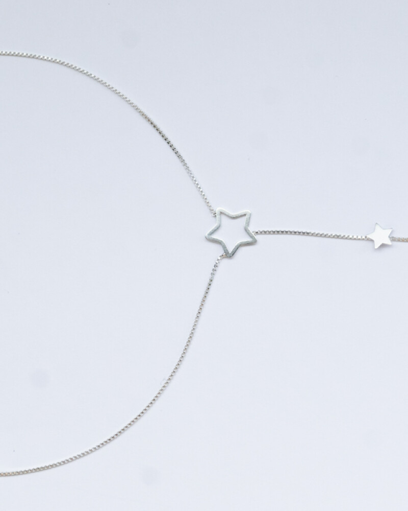 Cadena esterella PLATEADO