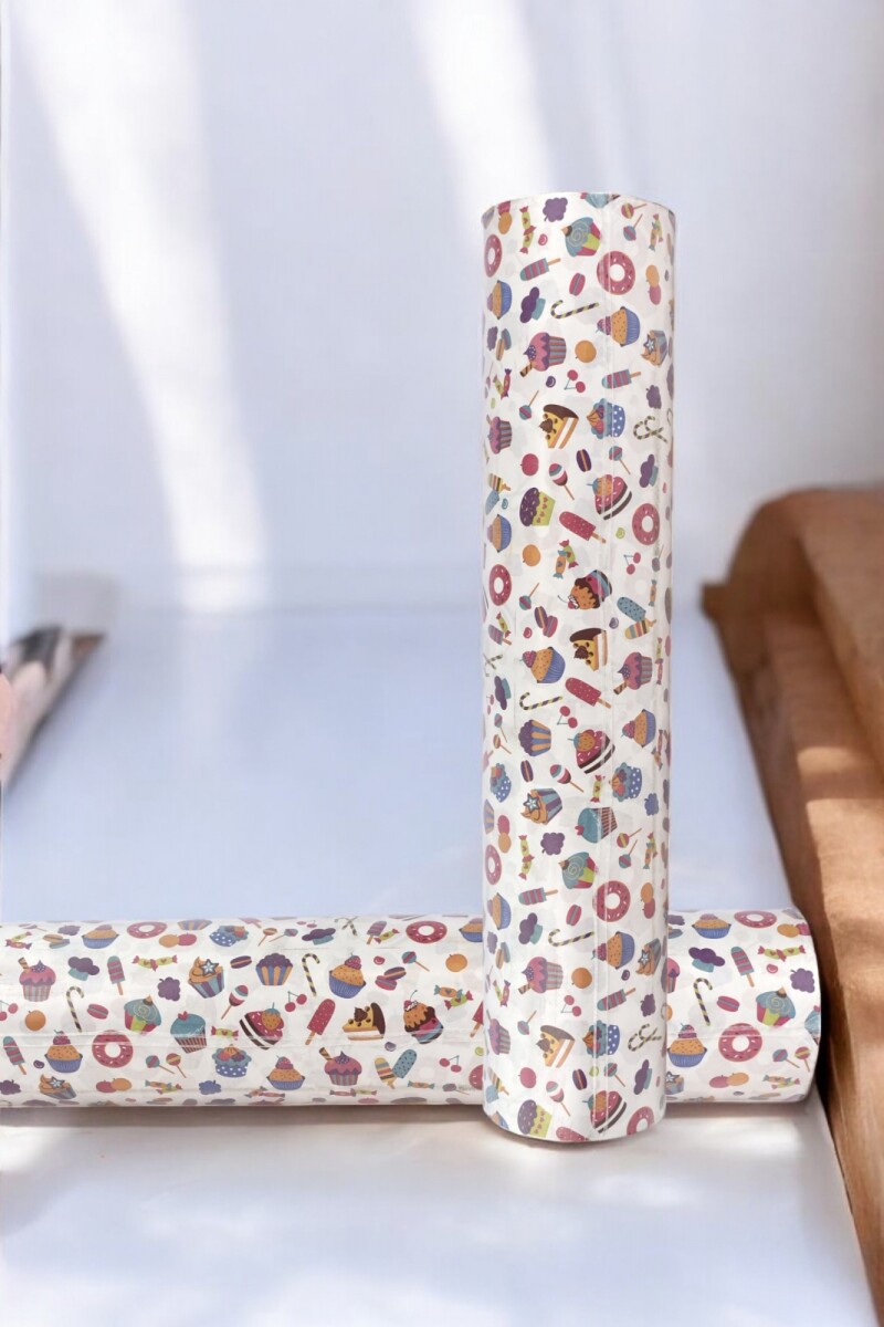 Papel Regalo Bobina 60cm x 100mts - SWEET 