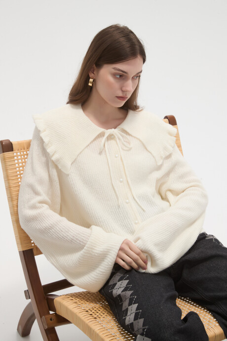 Cardigan Olcay Crudo / Natural