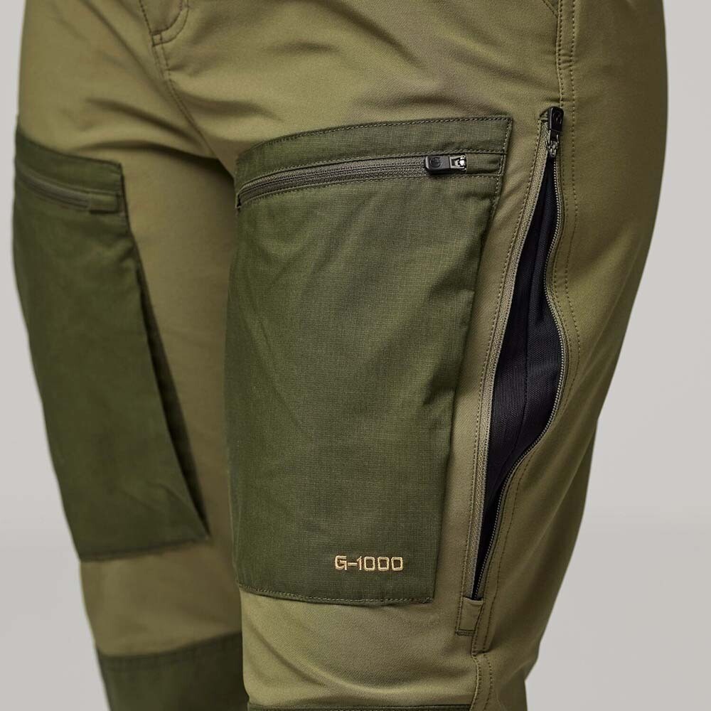 Pantalón Fjallraven Keb Agile Trousers W Mujer Black