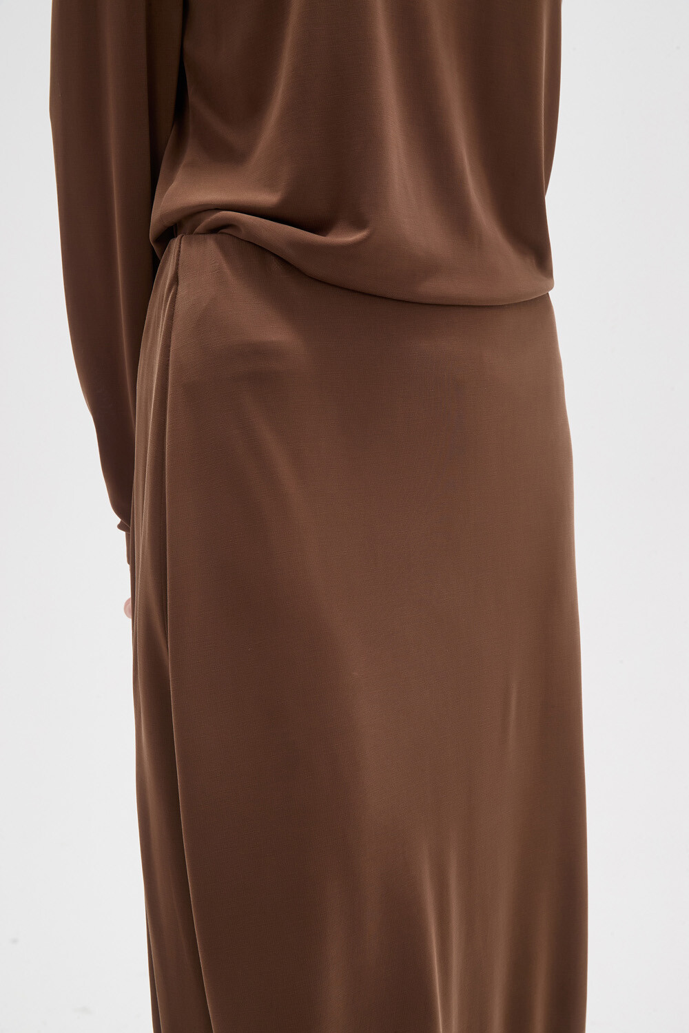 Falda Mache Chocolate