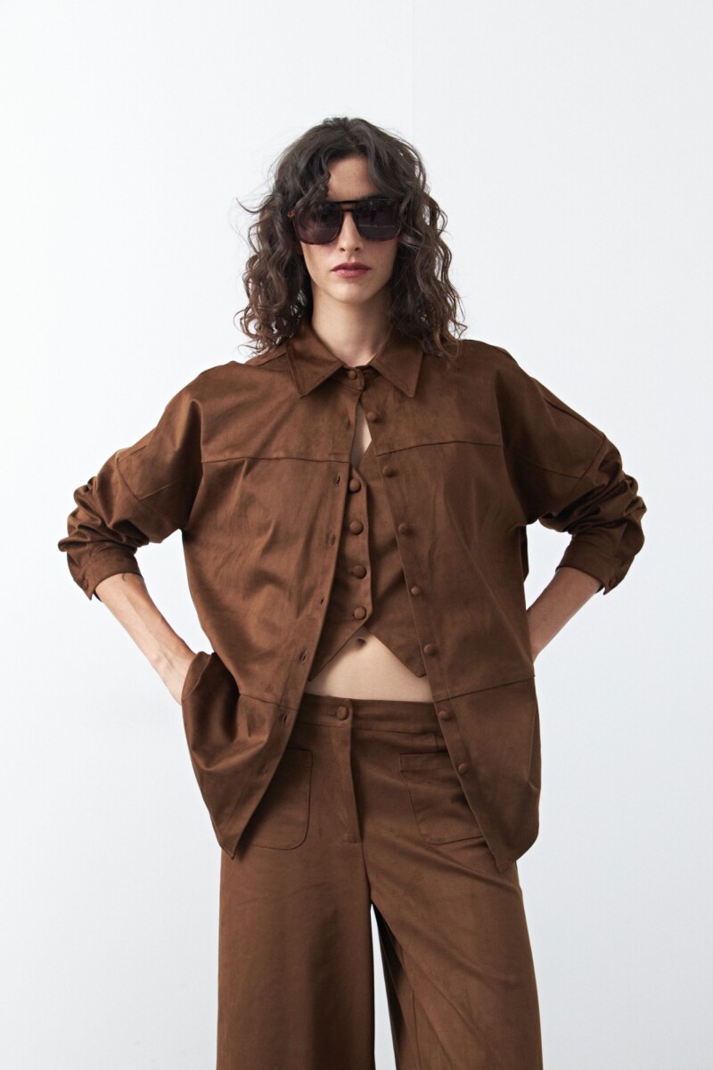 SOBRECAMISA CALYPSO Marron