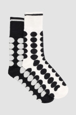 Media sujeción suave pack 2 (lisa + diseño) Variante 33