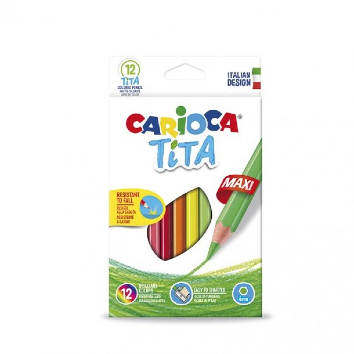 Lapices Carioca Tita Maxi x 12 