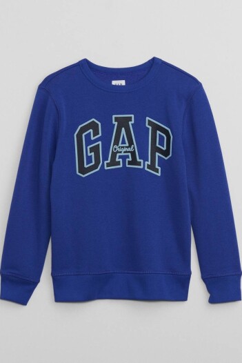 Remera Logo Gap Manga Corto Mujer - Mosaic Blue — GAP Uruguay