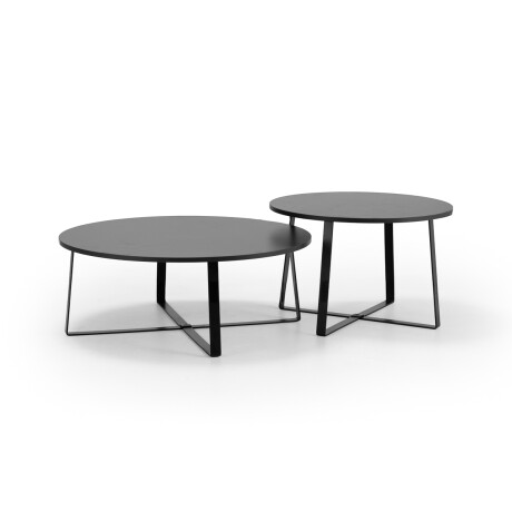 Conjunto de Mesas de Centro Essence Negro