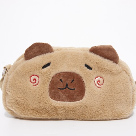 ADORABLE BOLSO BANDOLERA CAPIBARA ADORABLE BOLSO BANDOLERA CAPIBARA