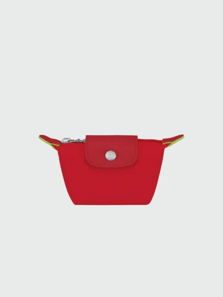 Longchamp -Monedero, Le Pliage Green Rojo