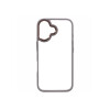 Protector para iPhone 16 bordes color gris Protector Para Iphone 16 Bordes Color Gris