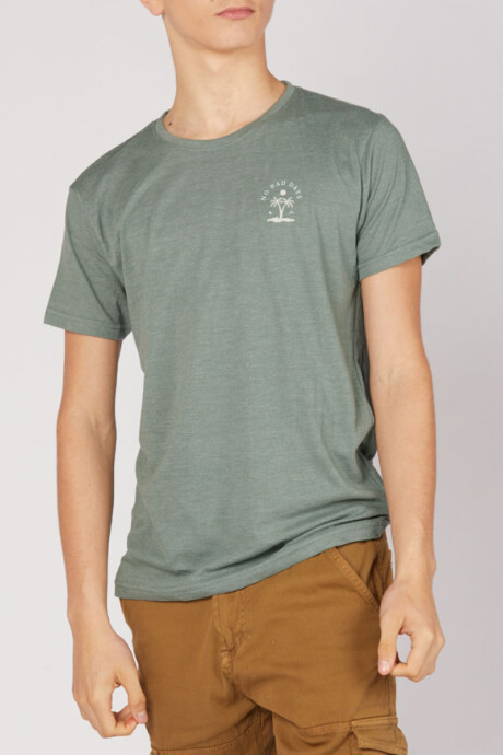 T-SHIRT MIAMI TEEN RUSTY Verde Oscuro