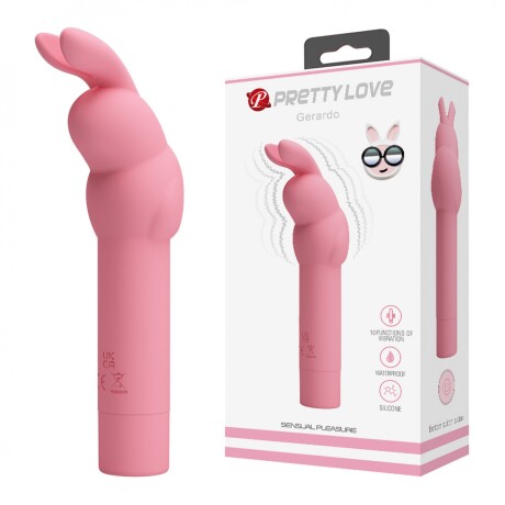 Conejo Vibrador Gerardo Pretty Love Rosa