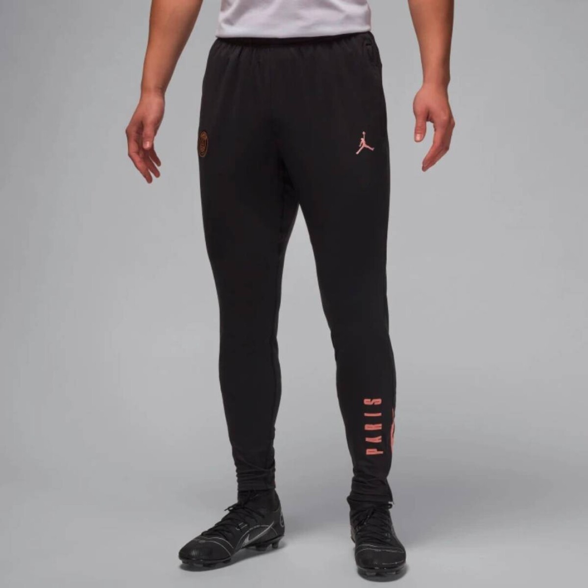 Pantalón Largo Nike FC Paris Saint-Germain Trainer de Hombre - Negro 