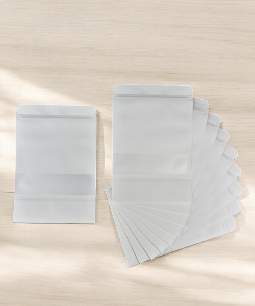 Pack x 200 - bolsas c/visor 10x15 cm. BLANCO
