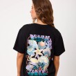 T-SHIRT RUSTY MARLENA NEGRO