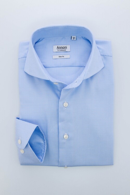 Camisa Annoni Hudson Collar Micropoule Camisa Annoni Hudson Collar Micropoule