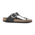 Sandalia Gizeh Big Buckle LEOI Black HEX - Estrecho Black