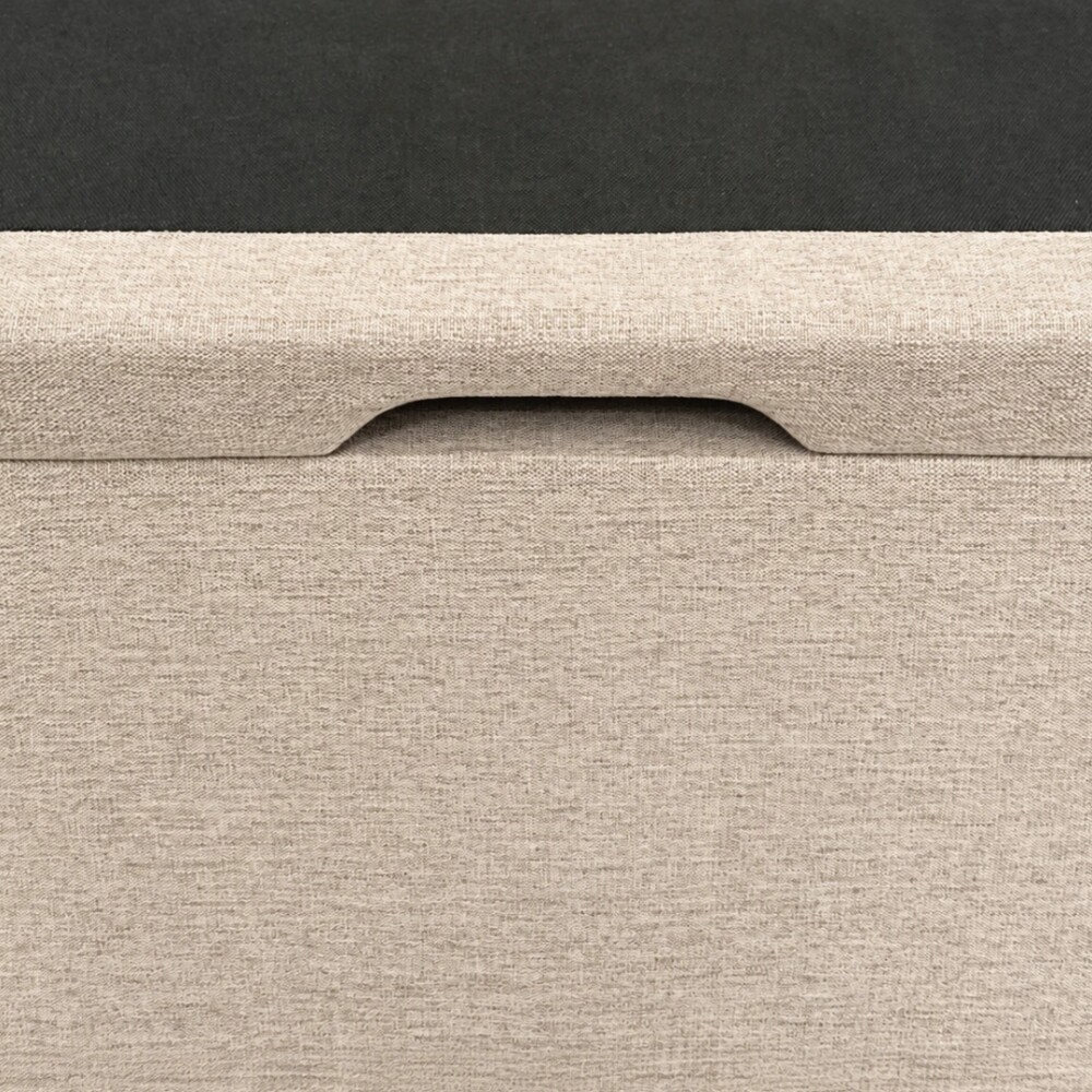 Base Baúl Queen Amplio espacio interior Lino 158 - Slyne Basic Base Baúl Queen Amplio espacio interior Lino 158 - Slyne Basic