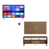 Rack con Panel para TV + TV Asano 43" Smart FHD Rack con Panel para TV + TV Asano 43" Smart FHD