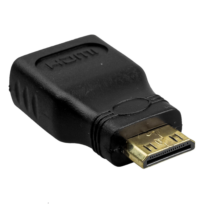 Adaptador Mini HDMI Macho a HDMI Hembra Adaptador Mini HDMI Macho a HDMI Hembra